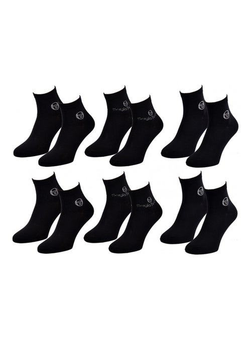 Calcetines Hombre VILLE SERGIO TACCHINI Lote de 6 QUARTER - Pack de 6 - Kiabi