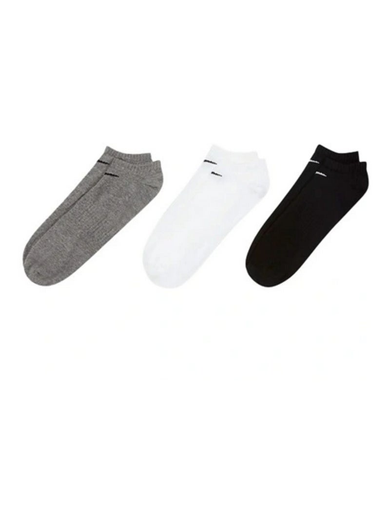 Calcetines invisibles everyday entrenamientos para adultos unisex - nike Blanco - Kiabi