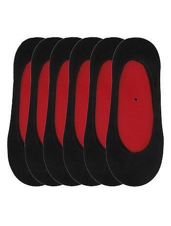 Calcetines Invisibles Mujer Pack de 6