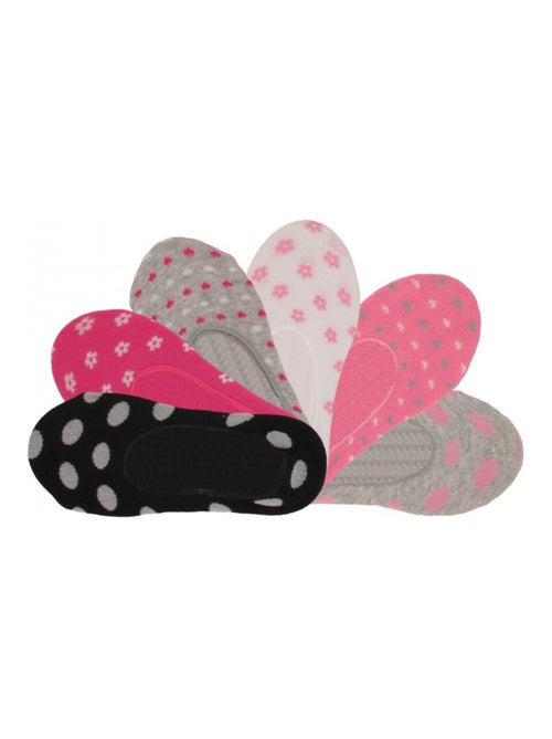 Calcetines invisibles niña pack de 6 - Kiabi