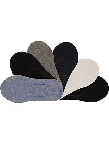 Calcetines invisibles niño pack de 6