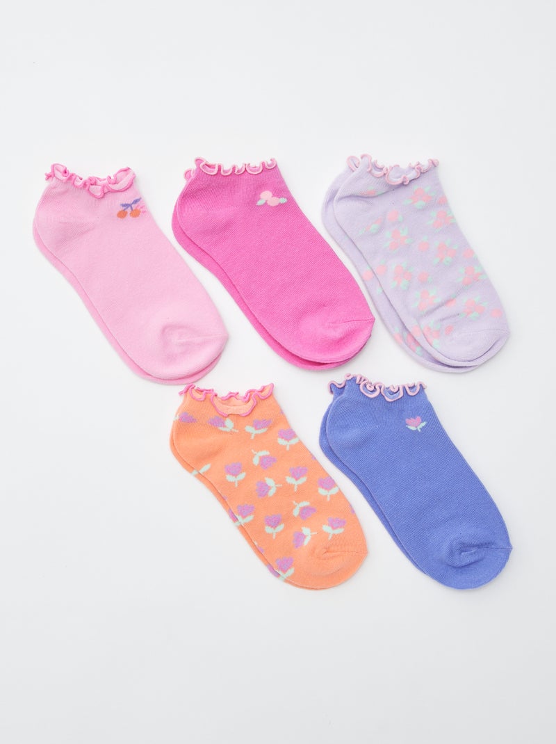 Calcetines invisibles PURPURA - Kiabi