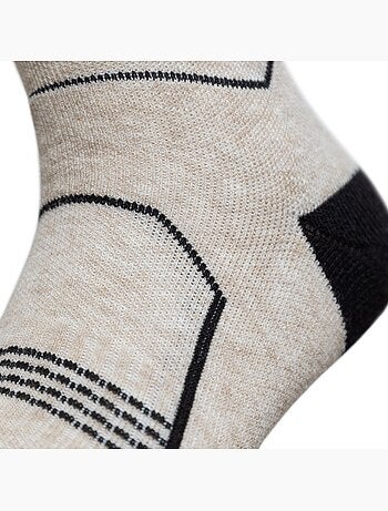 Calcetines lana esquí esquí y nieve hombre y mujer srx glide sand