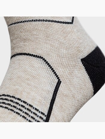 Calcetines lana esquí esquí y nieve hombre y mujer srx glide sand