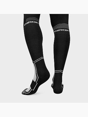 Calcetines lana snowboard esquí y nieve hombre y mujer srx fend b&w