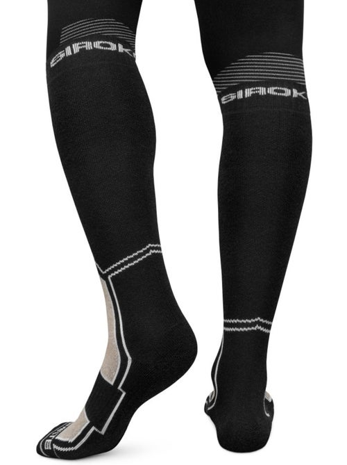 Calcetines lana snowboard esquí y nieve hombre y mujer srx fend sand - Kiabi Calcetines lana snowboard esquí y nieve hombre y mujer srx fend sand - Kiabi