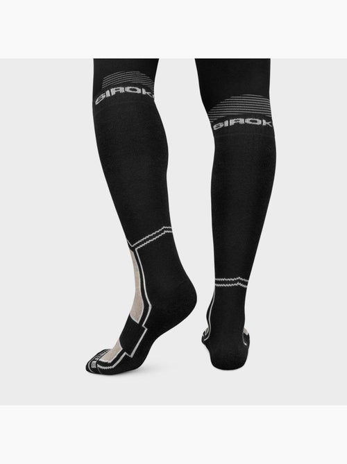 Calcetines lana snowboard esquí y nieve hombre y mujer srx fend sand - Kiabi Calcetines lana snowboard esquí y nieve hombre y mujer srx fend sand - Kiabi