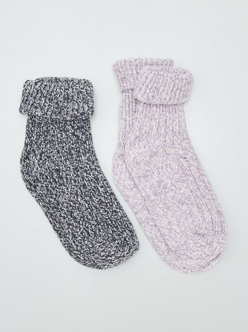 Calcetines largos - pack de 2 - Kiabi