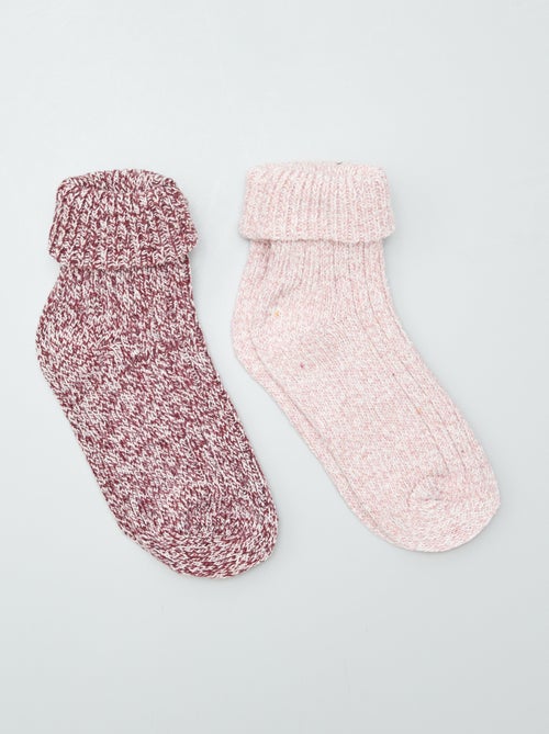 Calcetines largos - pack de 2 - Kiabi