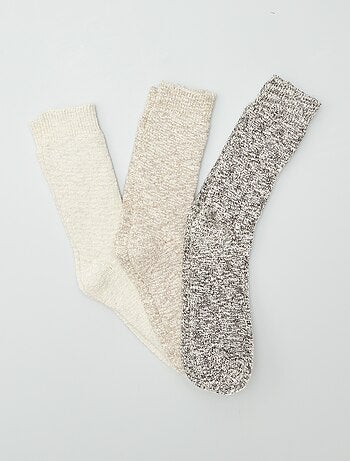 Calcetines largos - pack de 3