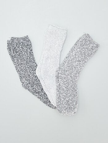 Calcetines largos - pack de 3