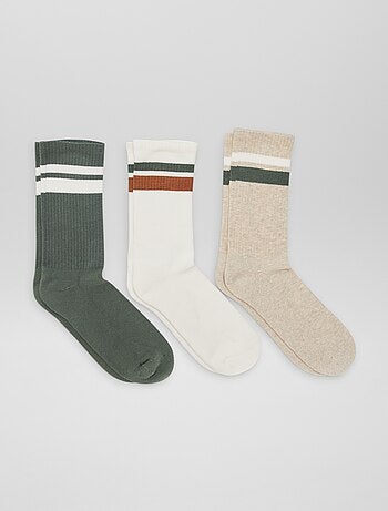 Calcetines largos de punto - Pack de 3