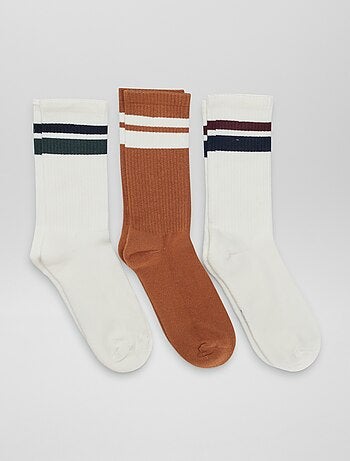 Calcetines largos de punto - Pack de 3