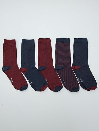 Calcetines largos de punto - Pack de 5