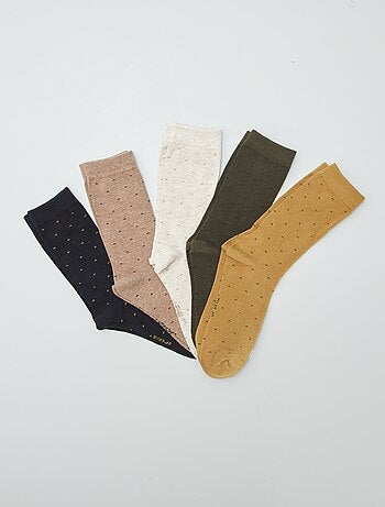 Calcetines largos de punto - Pack de 5