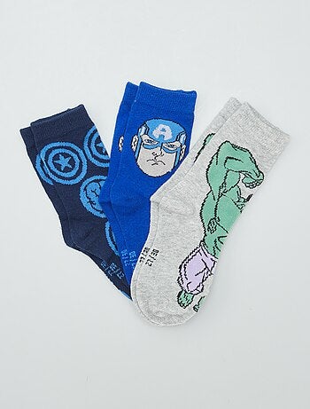 Calcetines largos 'Los Vengadores'  - Pack de 3