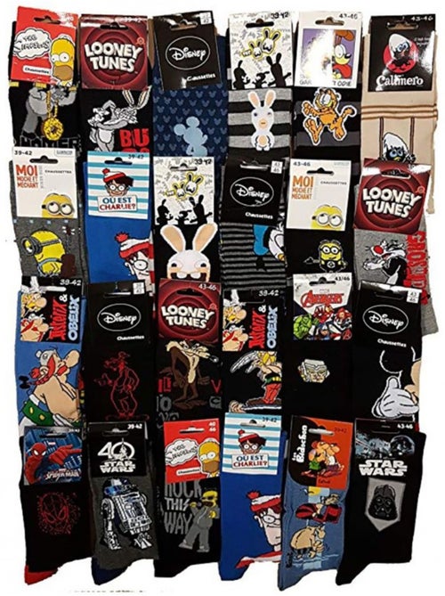 Calcetines Licencia - Pack de 6 - Kiabi