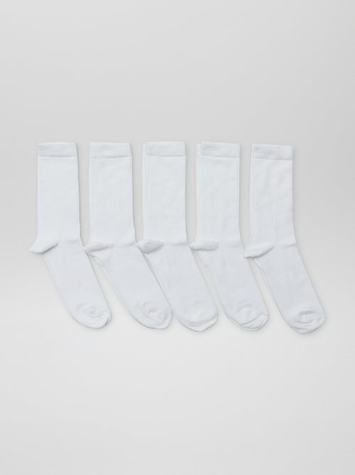 Calcetines lisos - Kiabi