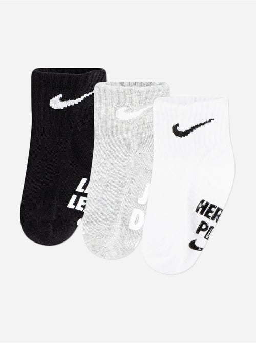 Calcetines, lote de 3 - Nike - Kiabi
