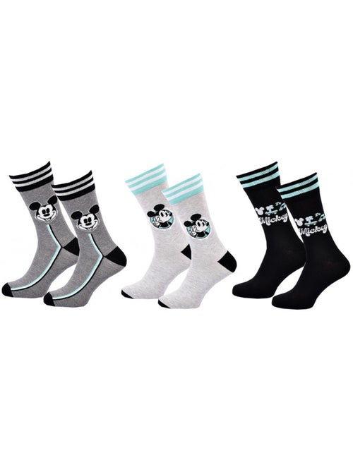 Calcetines Mickey - Pack de 3 - Kiabi