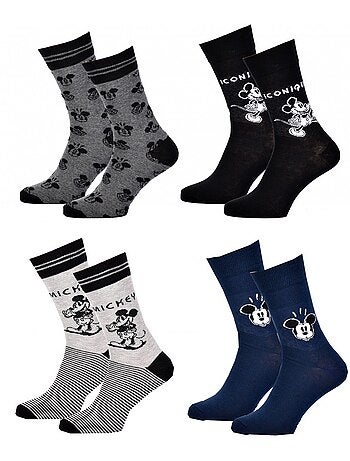 Calcetines Mickey - Pack de 4