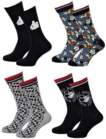 Calcetines Mickey - Pack de 4