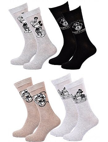 Calcetines Mickey - Pack de 4