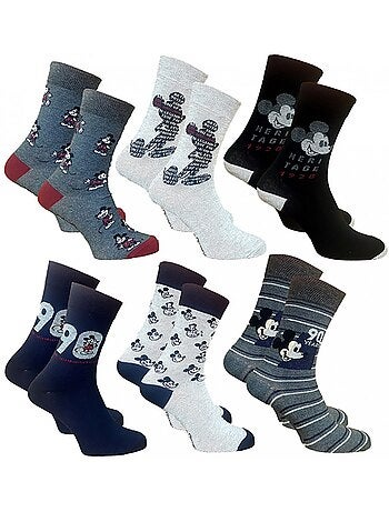 Calcetines Mickey - Pack de 6