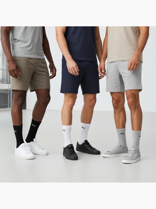 Calcetines mixto puma pack 6 pares - algodón suave, talón cosido - Kiabi Calcetines mixto puma pack 6 pares - algodón suave, talón cosido - Kiabi