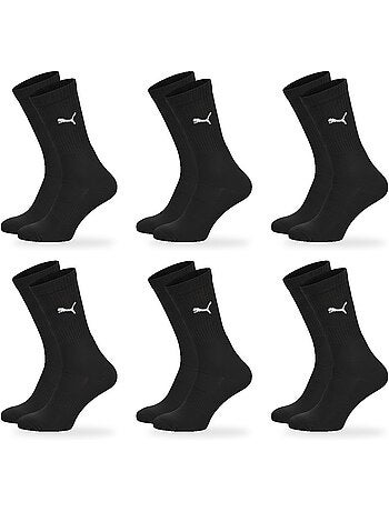 Calcetines mixto puma pack 6 pares - algodón suave, talón cosido