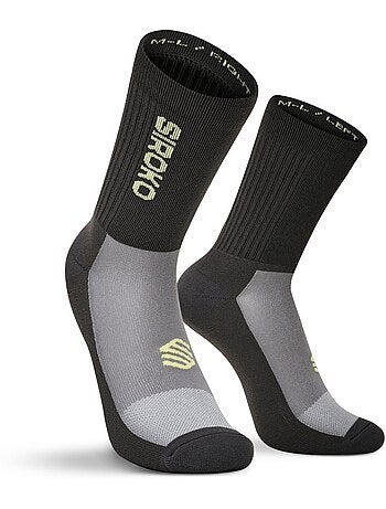 Calcetines mtb caña alta ciclismo hombre y mujer mtb shred gray