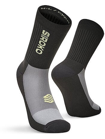 Calcetines mtb caña alta ciclismo hombre y mujer mtb shred gray