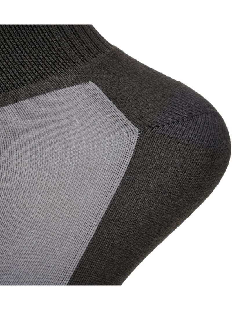 Calcetines mtb caña alta ciclismo hombre y mujer mtb shred gray Blanco Gris - Kiabi