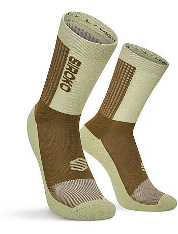Calcetines mtb caña alta ciclismo hombre y mujer mtb shred matcha