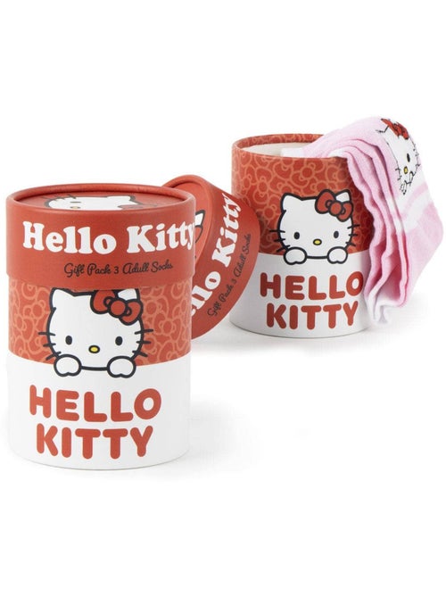 Calcetines mujer algodón hello kitty sanrio - Kiabi