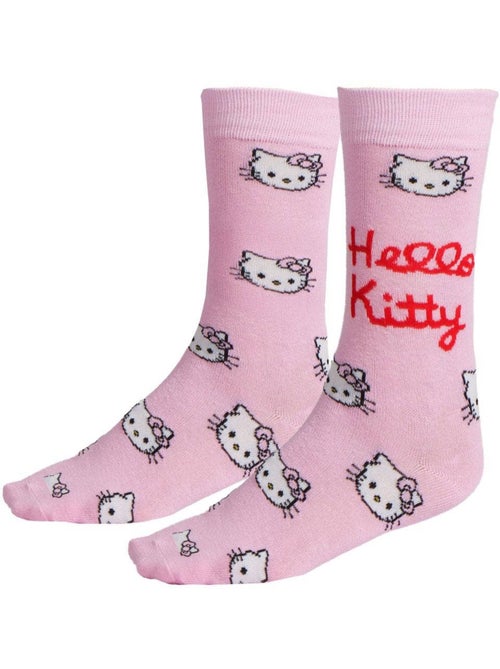 Calcetines mujer algodón hello kitty sanrio - Kiabi