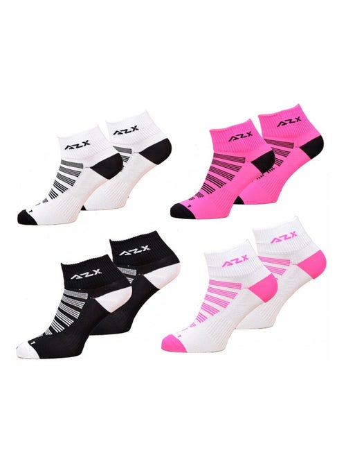Calcetines mujer algodón mayoría - Pack de 4 - Kiabi Calcetines mujer algodón mayoría - Pack de 4 - Kiabi