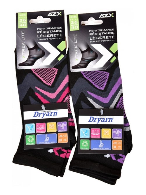 Calcetines Mujer Algodón Mayoritario - Pack de 2 - Kiabi