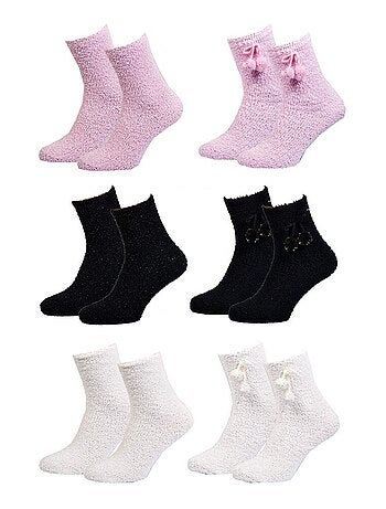 Calcetines Mujer Casa Socks Tacto Suave - Pack de 6