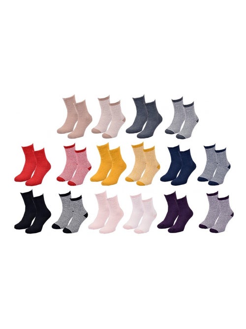 Calcetines Mujer CHEVIGNON - Pack de 6 - Kiabi