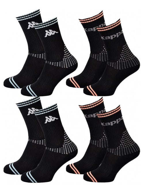 Calcetines Mujer CREW KAPPA - Pack de 4 - Kiabi