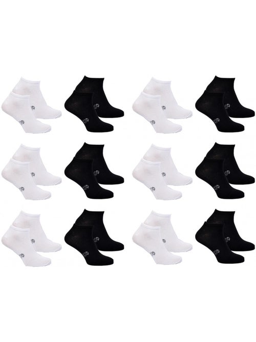 Calcetines mujer CXL BY LACROIX Calidad y Confort - Pack de 12 - Kiabi