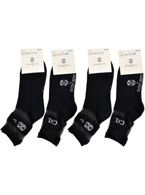 Calcetines mujer CXL BY LACROIX Calidad y Confort - Pack de 4 - Kiabi