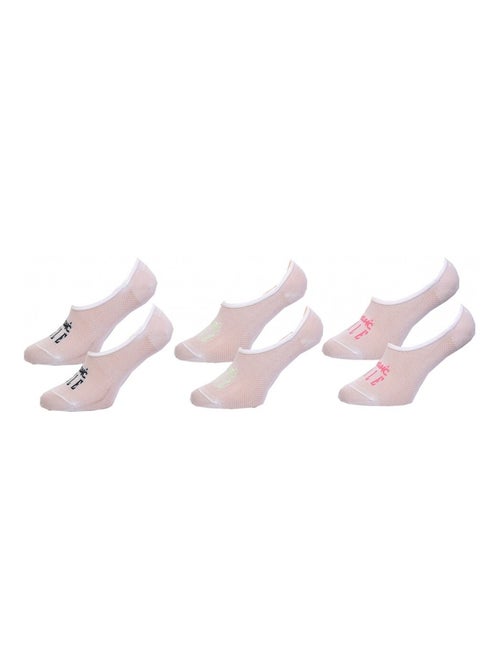 Calcetines mujer ELLE Basic - Pack de 3 - Kiabi