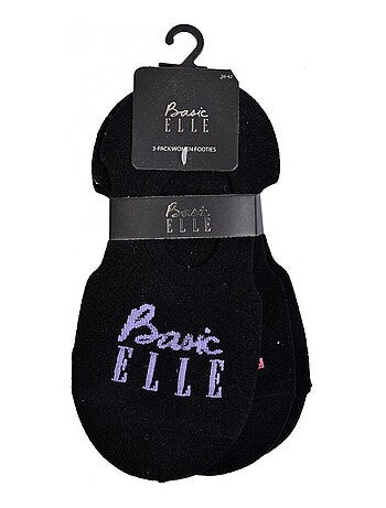 Calcetines mujer ELLE Basic - Pack de 9