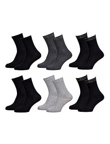 Calcetines Mujer Fantasía Confort Algodón Mayoritario OZABI - Pack de 6