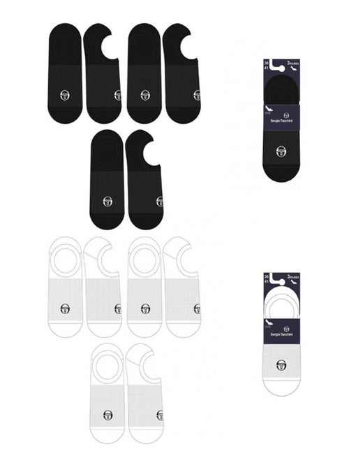Calcetines Mujer FOOTIES SERGIO TACCHINI - Pack de 12 - Kiabi