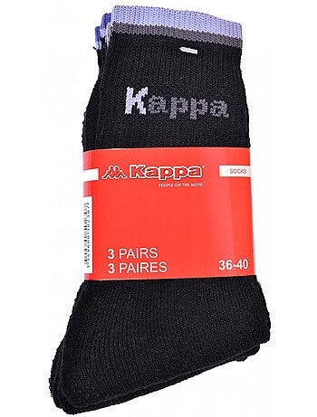 Calcetines Mujer KAPPA Modelo Tenis - Pack de 3