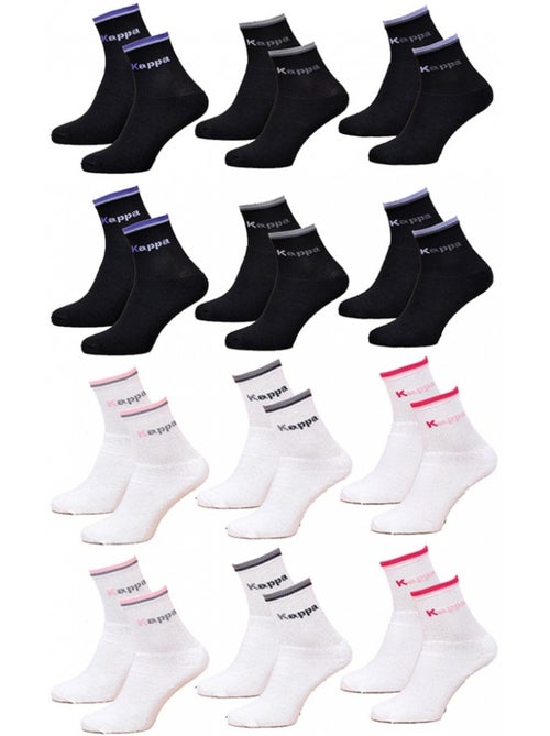 Calcetines Mujer KAPPA Modelo Tennis - Asortimento de modelos según llegadas - Pack de 12 - Kiabi