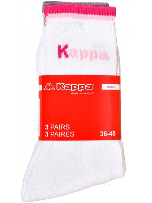 Calcetines Mujer KAPPA Modelo Tennis - Asortimento de modelos según llegadas - Pack de 12 - Kiabi